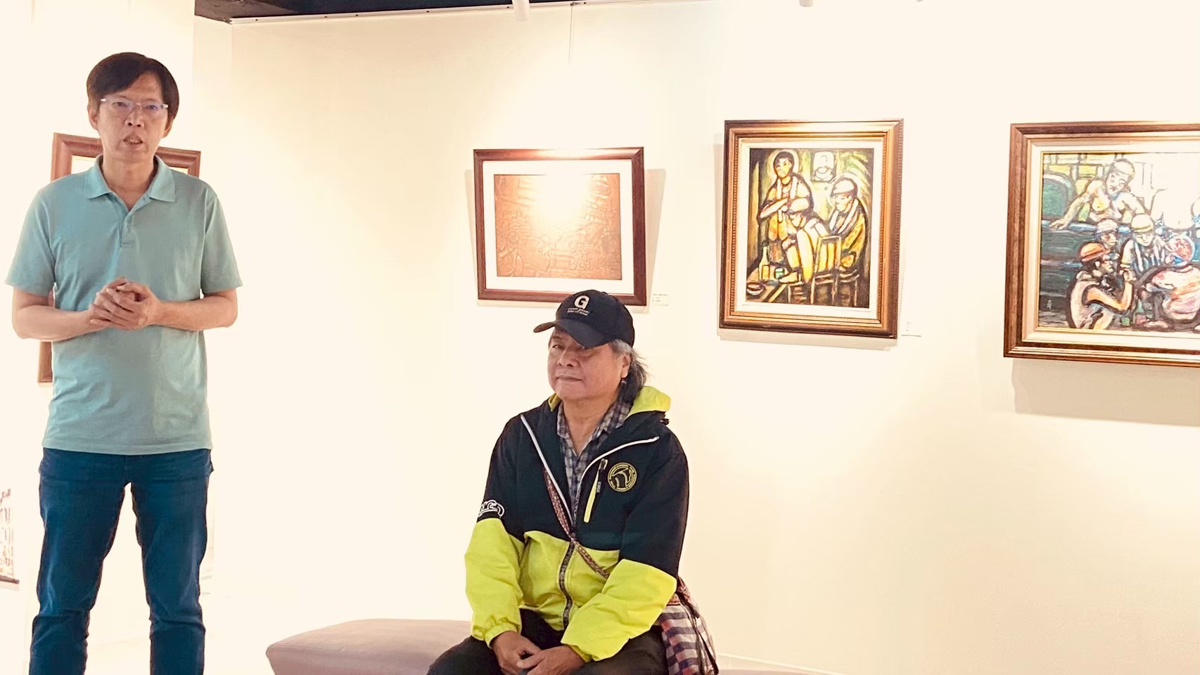 畫筆下的基隆風華，林大洋個展現場抽獎活動！